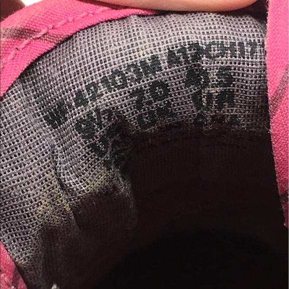 Keds Pink Striped Low Top Sneakers - Picture 8 of 8